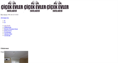 Desktop Screenshot of cicekevler.com